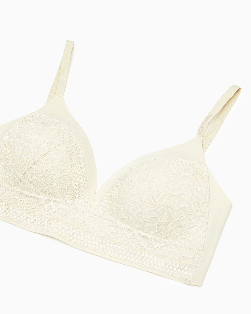 Invisibles Lace Lightly Lined Triangle Bra, Desert Sand Dune, hi-res
