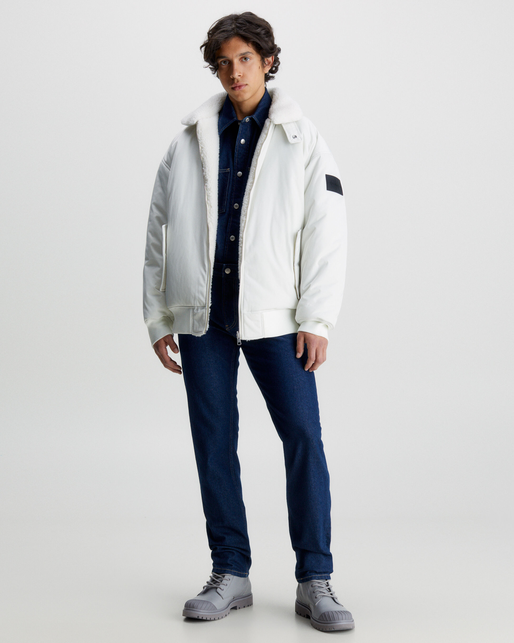 Mens calvin klein winter jacket new arrivals