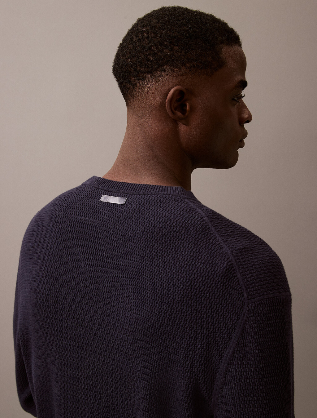 Textured Jumper, Baritone Blue, hi-res