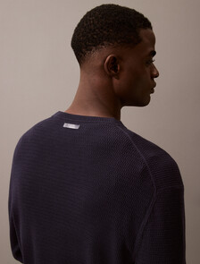 Textured Jumper, Baritone Blue, hi-res