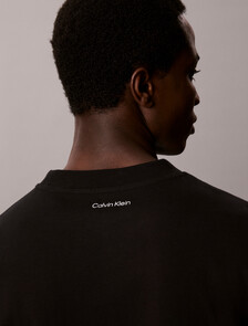 Relaxed Arched Logo T-shirt, Black, hi-res