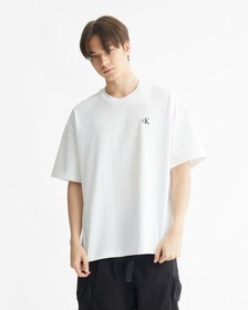 GENDER NEUTRAL RELAXED TEE, Bright White, hi-res