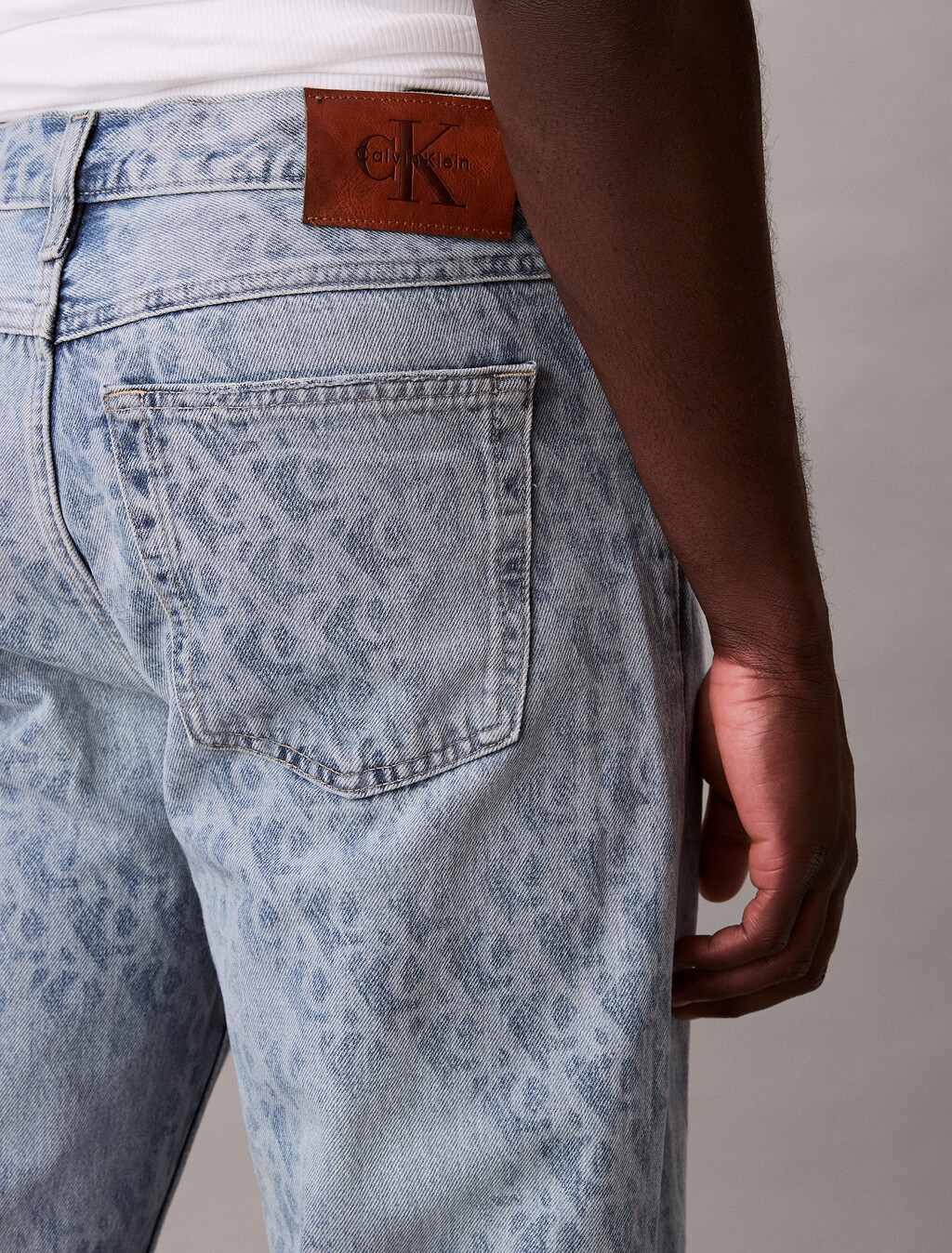 90's Straight Jeans, CK BLUE PAVEMENT AOP, hi-res