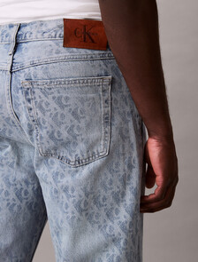 90's Straight Jeans, CK BLUE PAVEMENT AOP, hi-res
