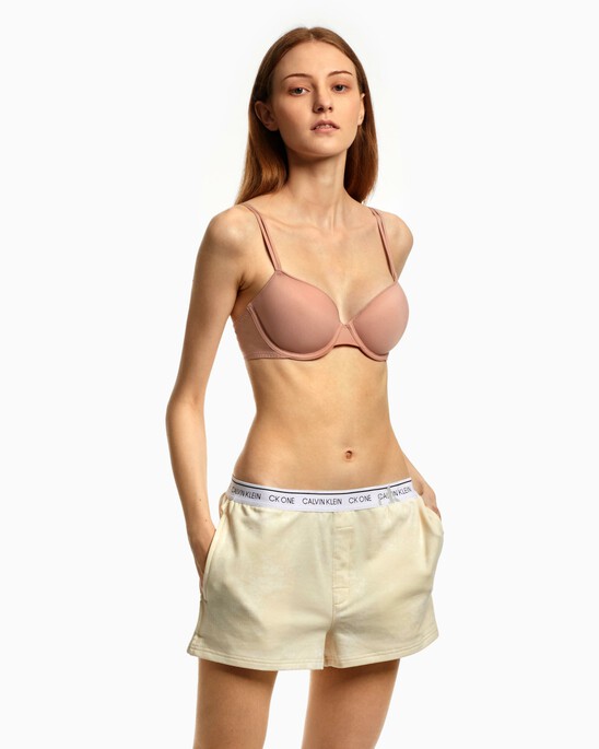 SHEER MARQUISETTE LIGHT LINED DEMI BRA
