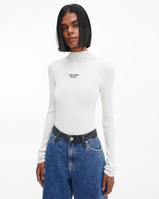 Slim Rib-Knit Jumper
