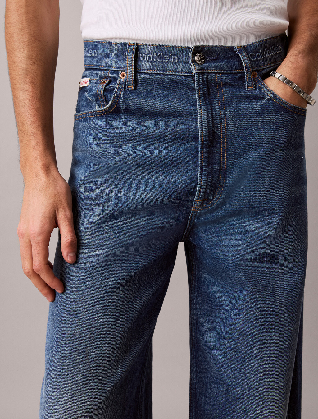 Baggy Jeans, CK BOULDER BLUE, hi-res