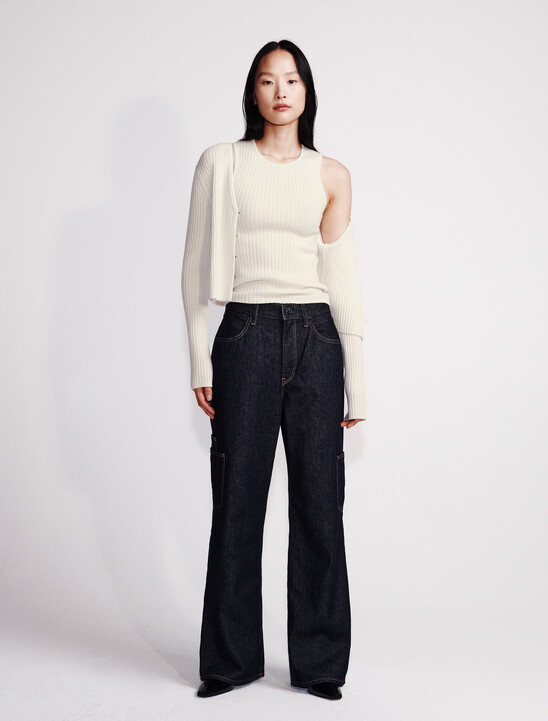 High Rise Wide Leg Jeans