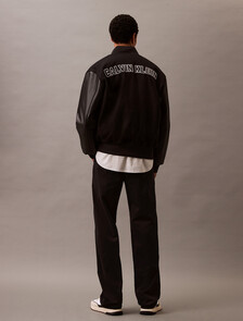 90s Straight Twill Chinos, Black, hi-res