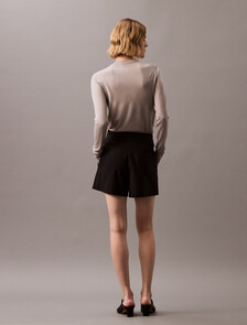 Tech Merino Crewneck Sweater, Ash, hi-res
