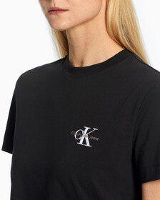 Monogram Tee, Ck Black, hi-res