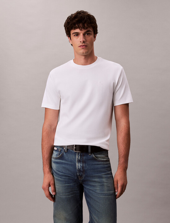 Tonal Monogram Crewneck Tee