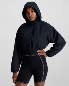 Cropped Padded Jacket, BLACK BEAUTY, hi-res