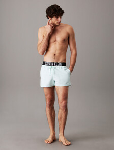 Logo Waistband Swim Shorts - Intense Power, Moonlight Jade, hi-res