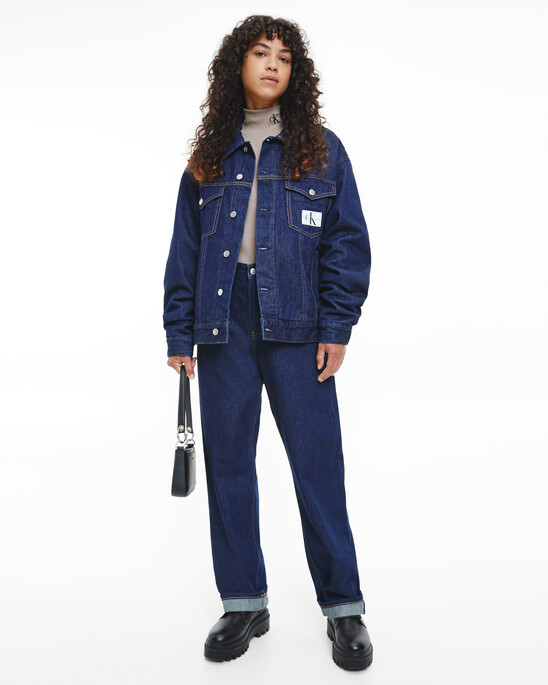 Unisex Padded Denim Jacket
