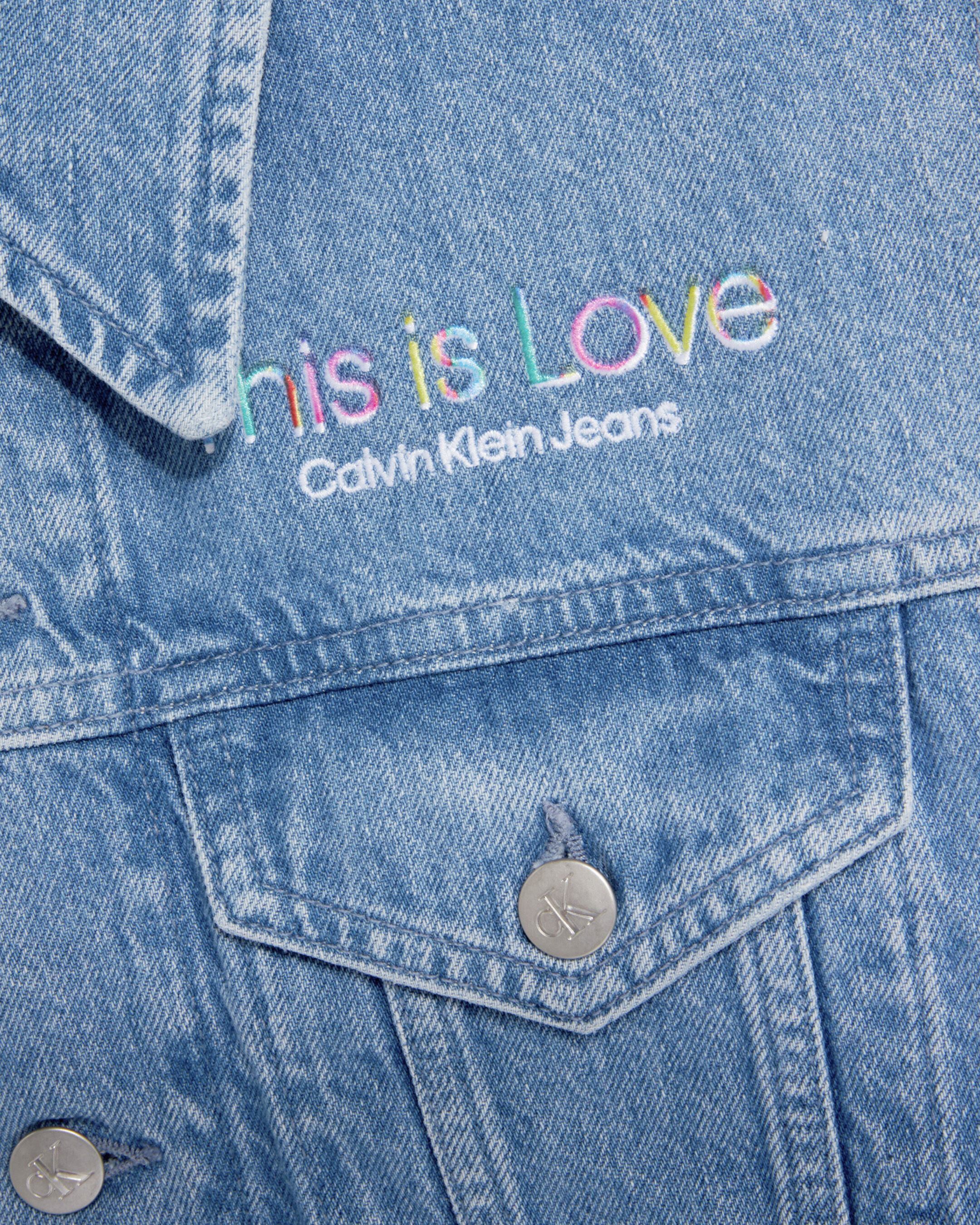 Calvin klein sales pride jean jacket