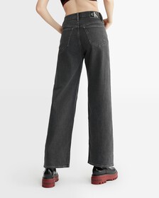 High Rise Wide Leg Jeans, Denim Grey, hi-res