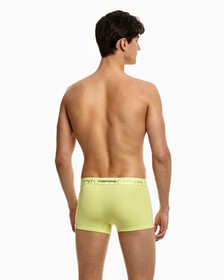EMBOSSED ICON MICROFIBER LOW RISE TRUNKS, Energy, hi-res