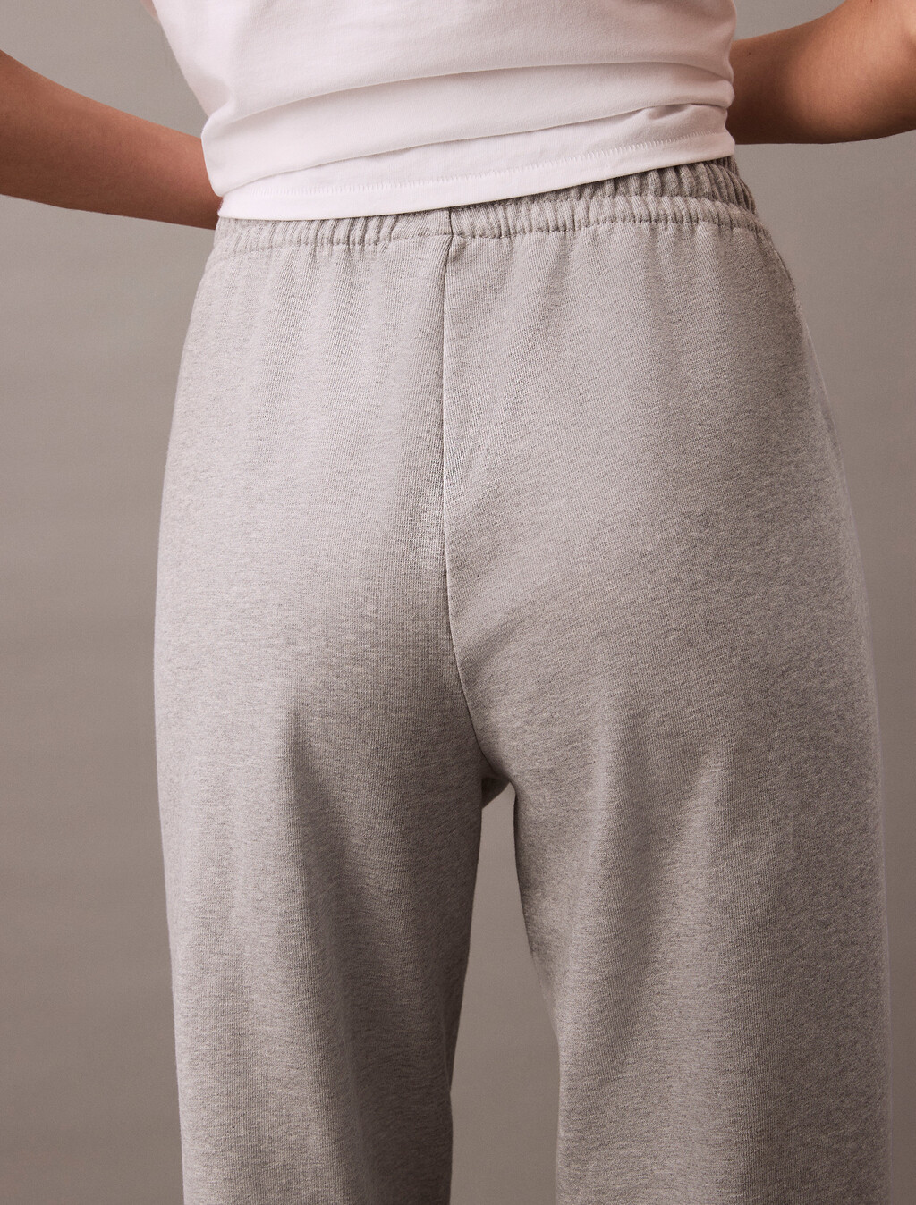 Relaxed Monogram Joggers, Heroic Grey Heather, hi-res