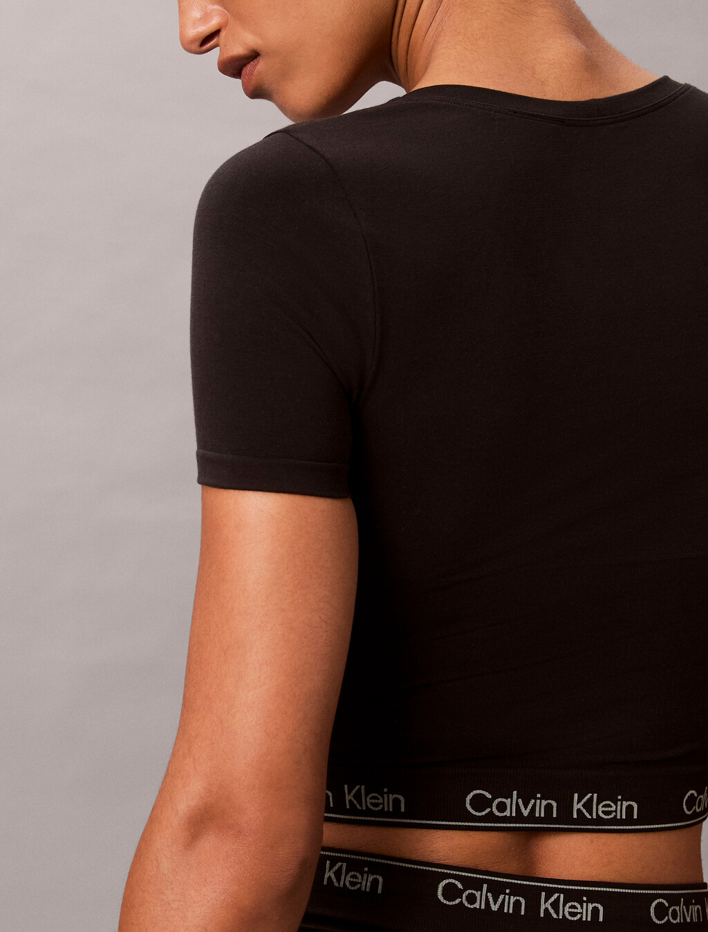 Shapewear Short Sleeve Top - Icon, Black, hi-res