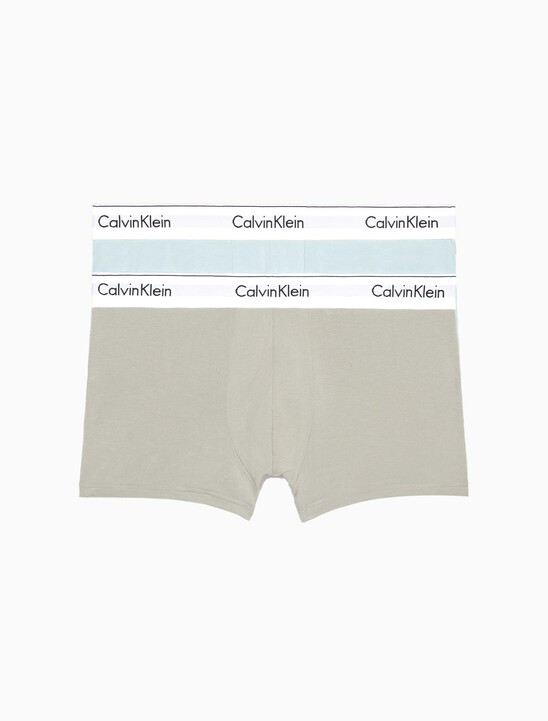 Icon Cotton Stretch Trunks 2 Pack