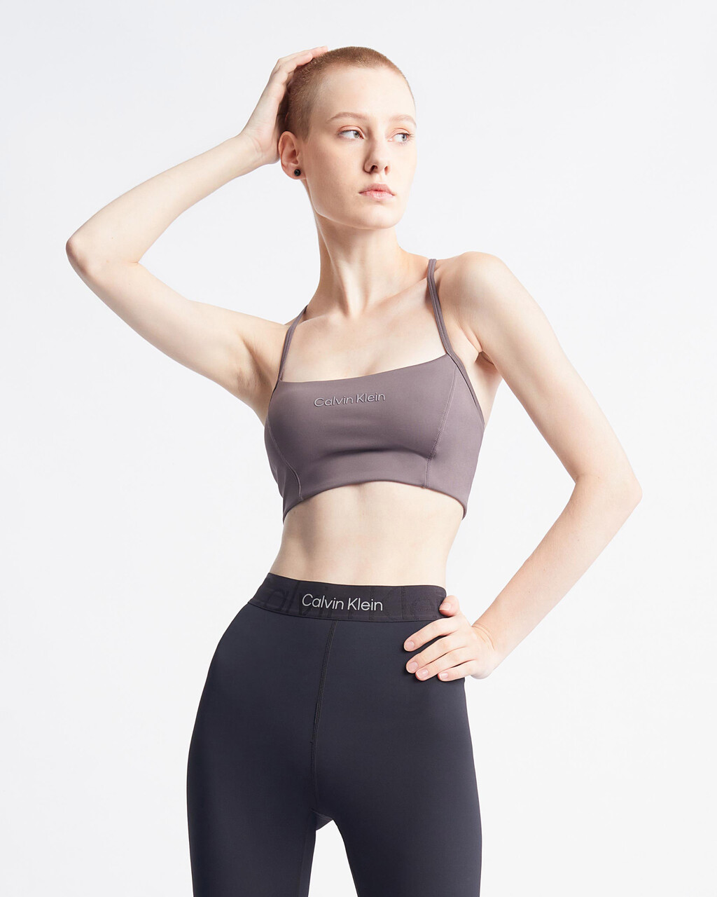 Essentials Sport Bra, RABBIT, hi-res