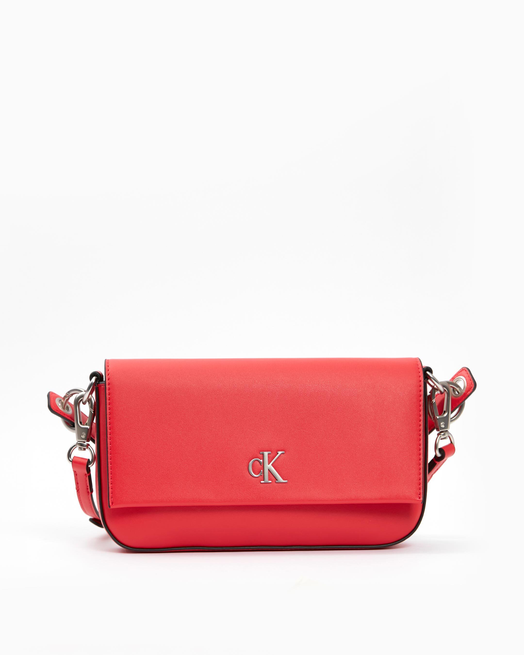 Chinese New Year Flap Shoulder Bag red Calvin Klein Singapore