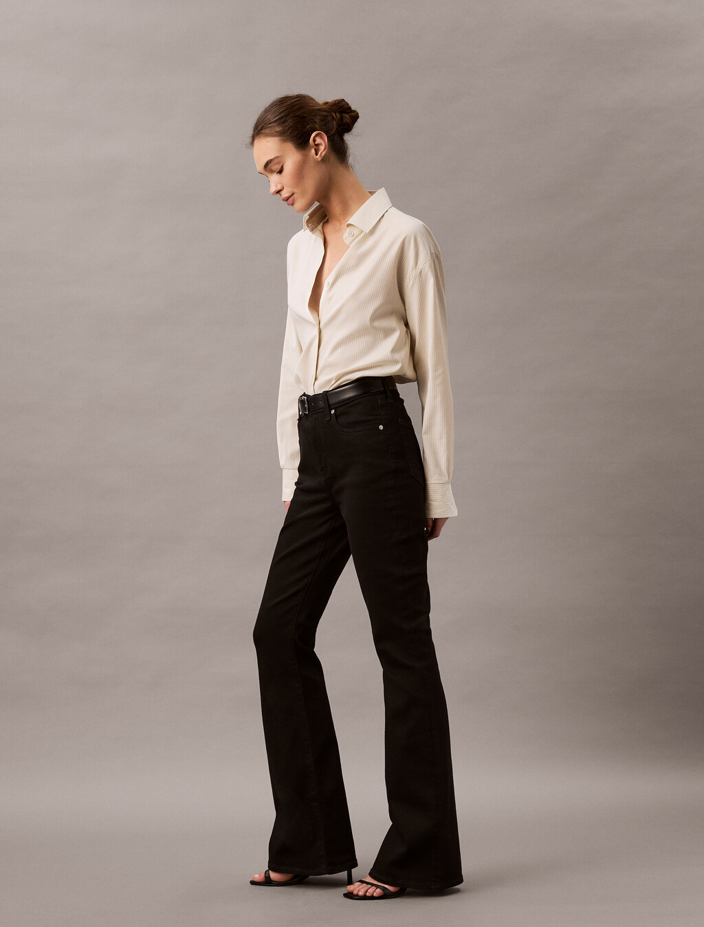 High Rise Bootcut Jeans, CK CLASSIC BLACK, hi-res