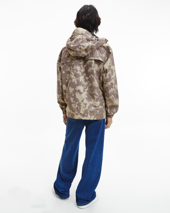RECYCLED POLYESTER HOODED WINDBREAKER