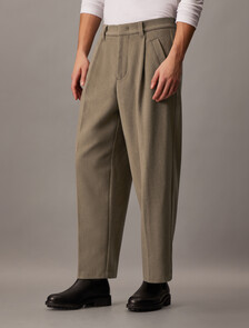 Premium Wool Pants, Brindle, hi-res