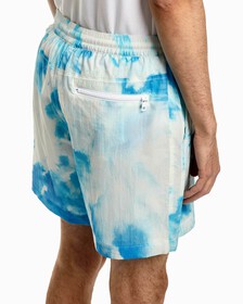 CLOUD PRINT WOVEN SHORTS, Summer Splash Aop, hi-res