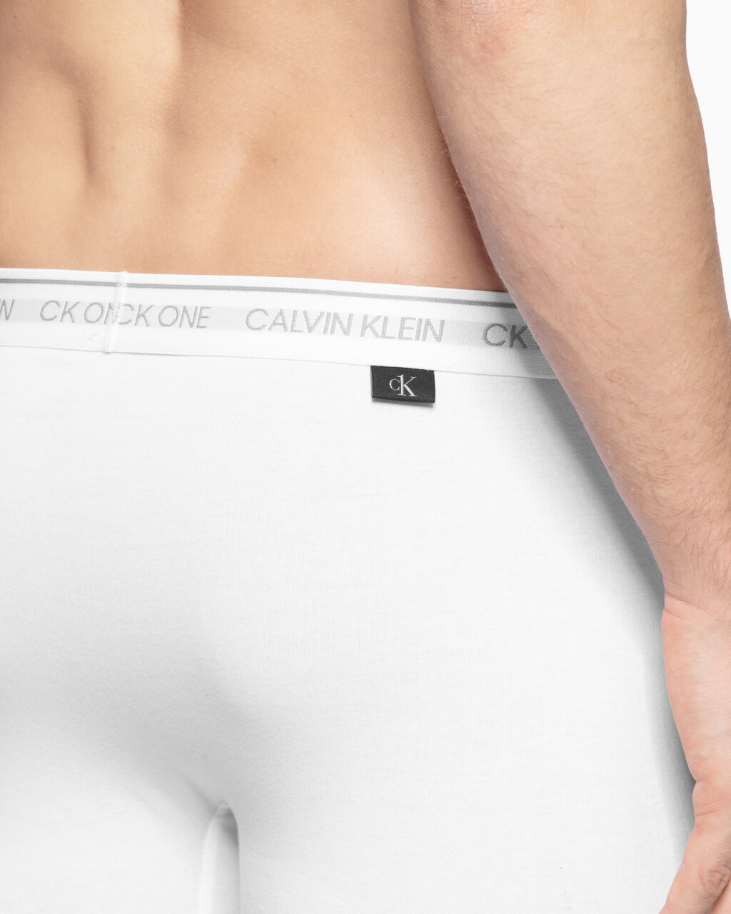 CK ONE COTTON TRUNKS, White, hi-res