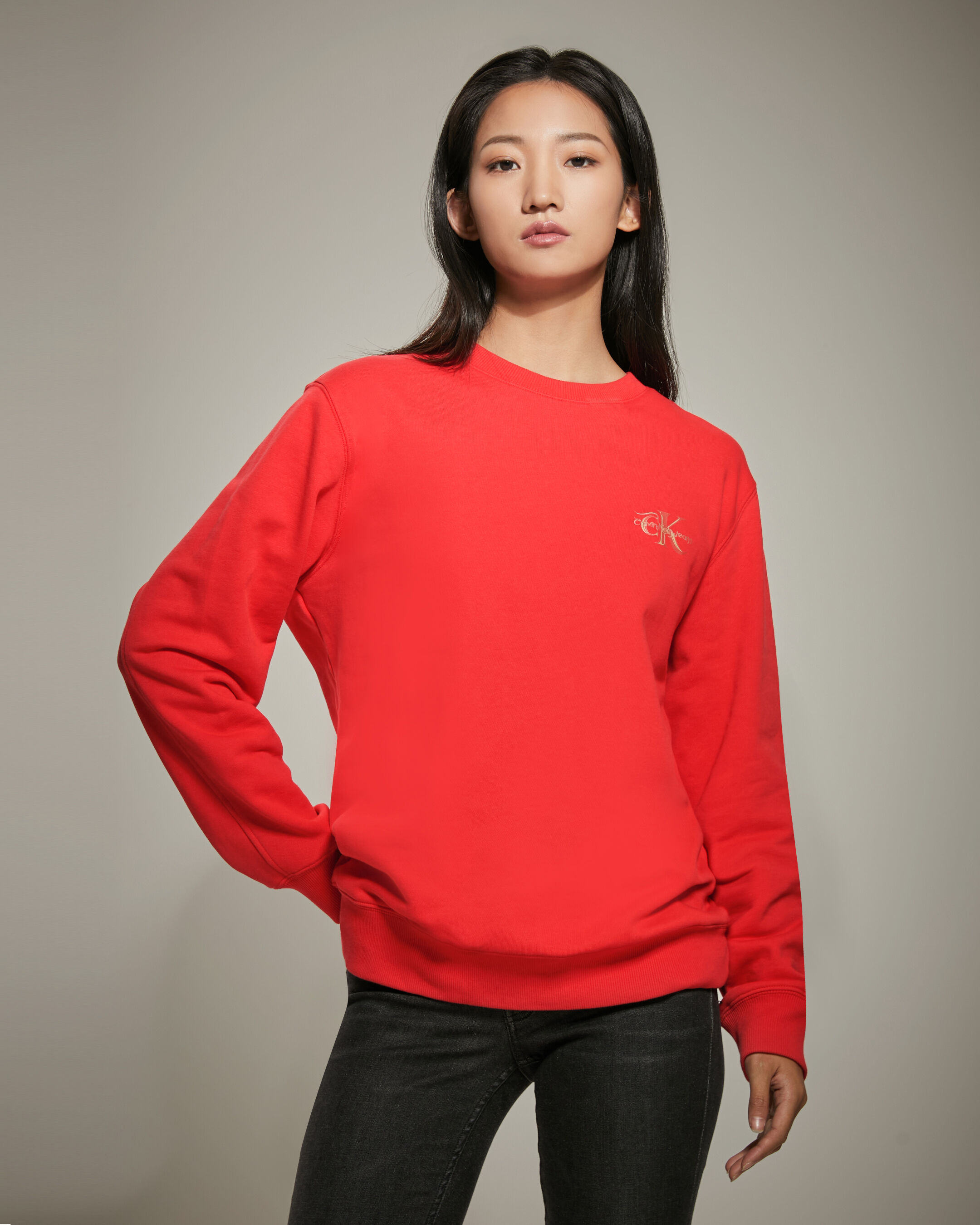 Red crewneck new arrivals