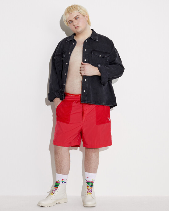 Pride Relaxed Nylon Shorts