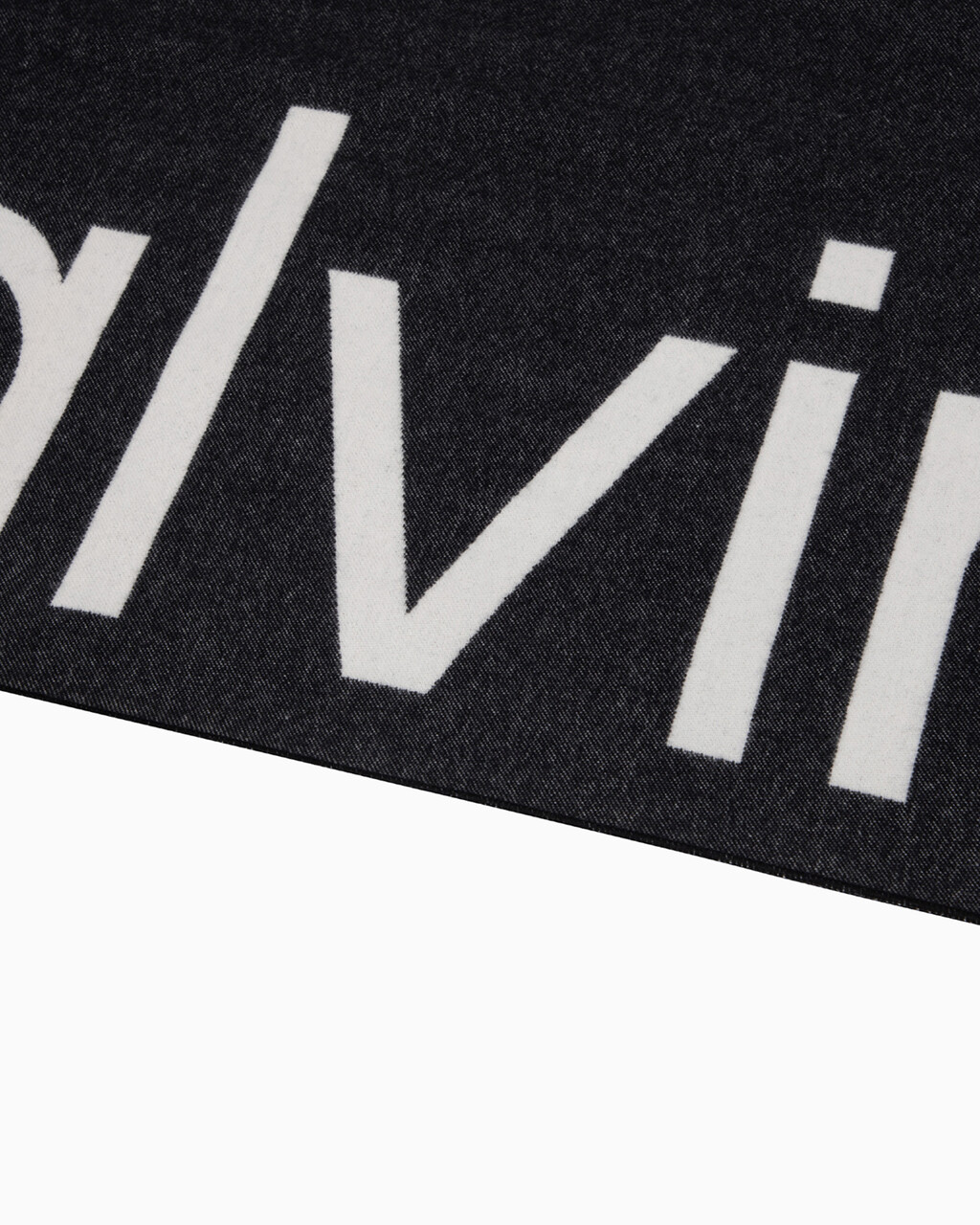 Logo Scarf, BLACK, hi-res
