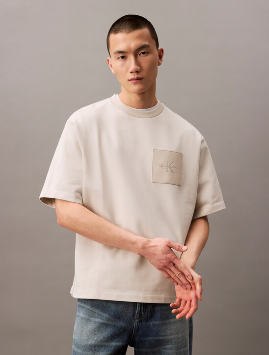 Oversized Logo Patch T-shirt