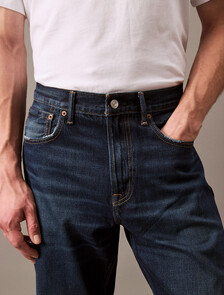 90s Straight Dark Meridian Jeans, DARK MERIDIAN, hi-res