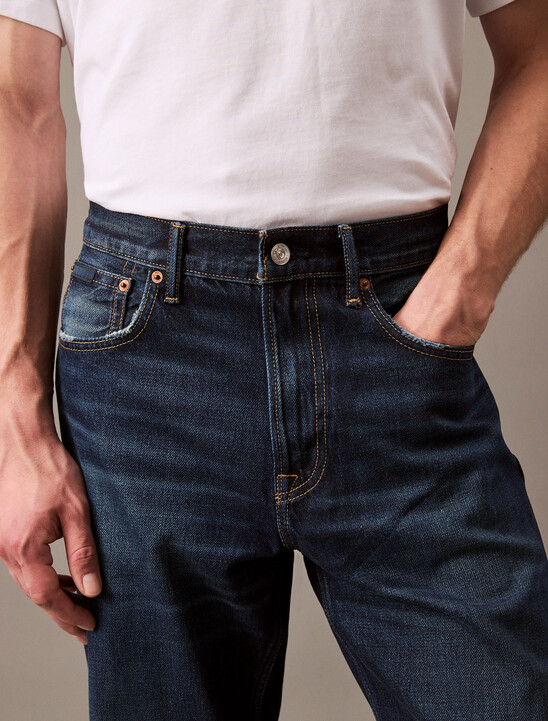 90s Straight Dark Meridian Jeans