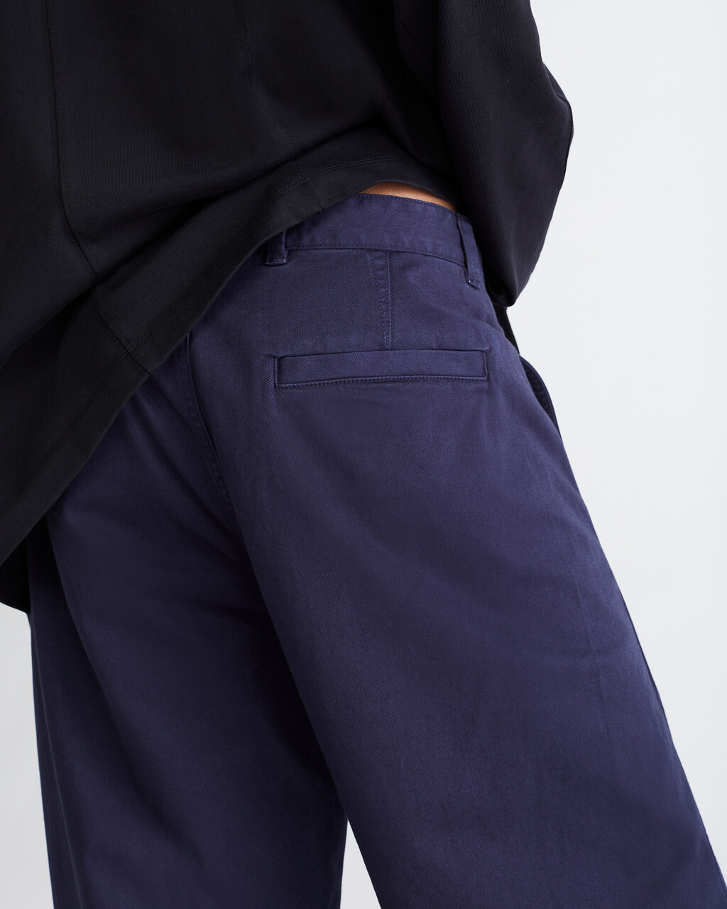 STANDARDS OVERDYED UTILITY CROPPED PANTS, NAVY BLAZER-411, hi-res