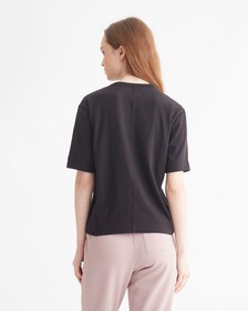 CK EFFECT BOYFRIEND TEE, BLACK BEAUTY, hi-res