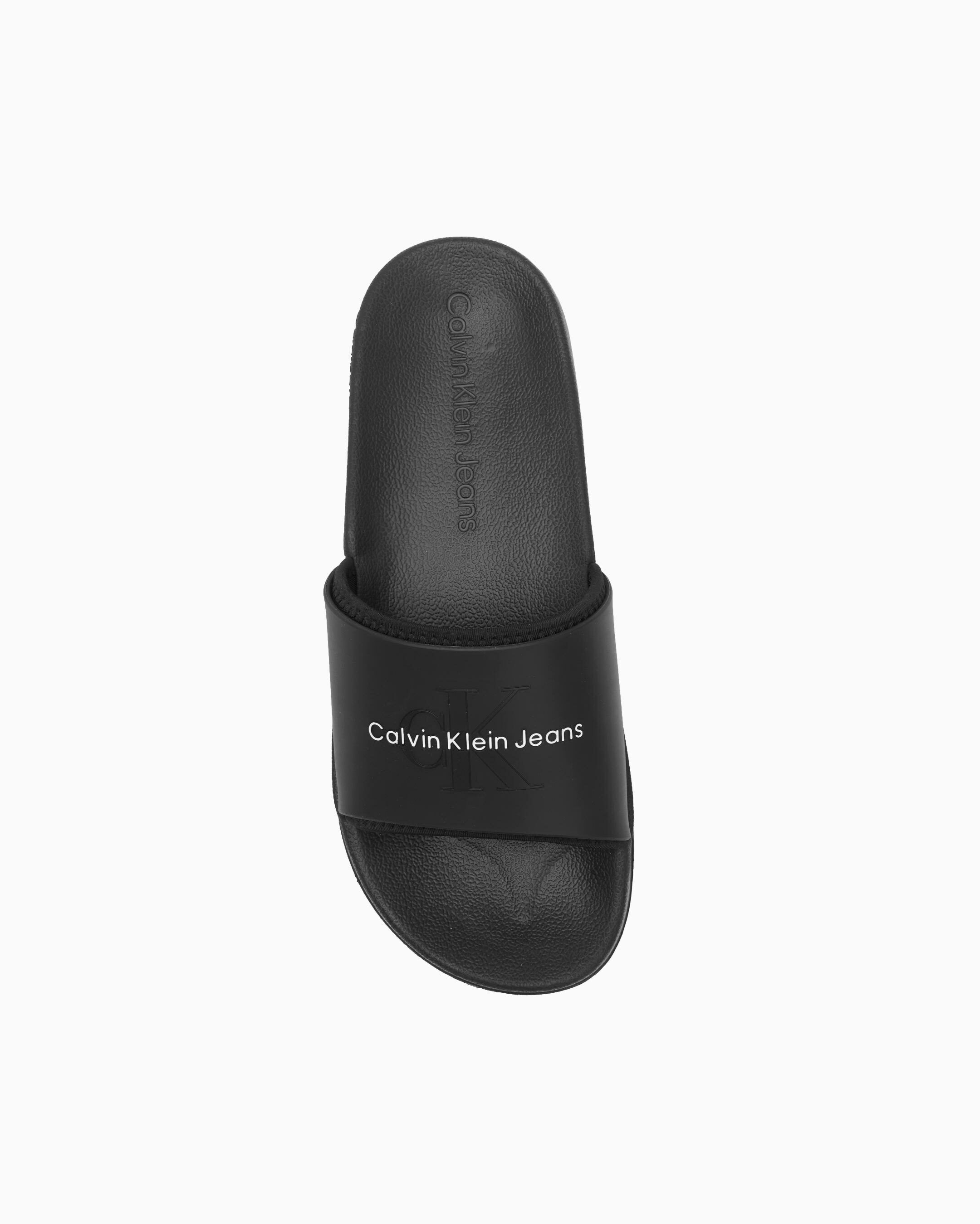 Norwich Monogram Slides black Calvin Klein Singapore