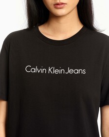 INSTITUTIONAL STRAIGHT TEE, Ck Black, hi-res