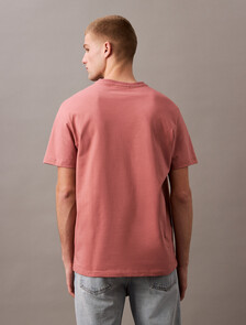Smooth Cotton Monogram Logo T-Shirt, Light Mahogany, hi-res
