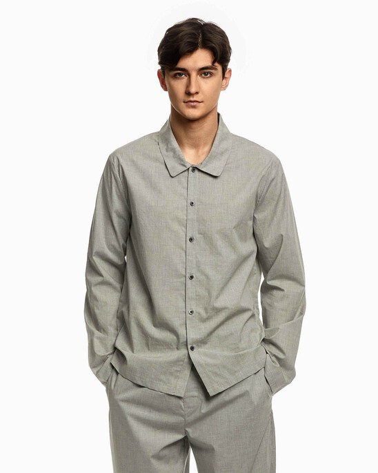 Pure Cotton Sleep Button Down Shirt