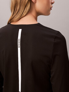 Intense Power Mesh Top, Black, hi-res