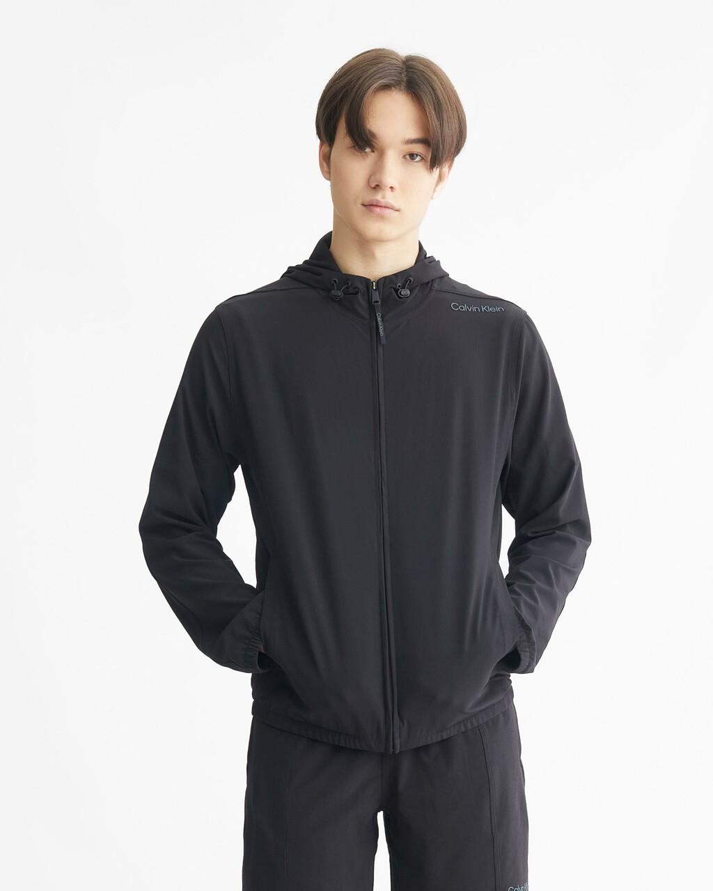 Hooded Windbreaker, BLACK BEAUTY, hi-res