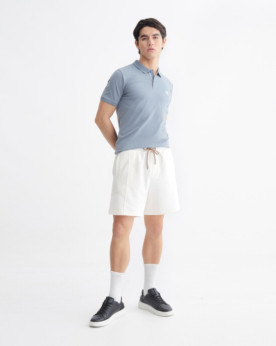SLIM LOGO PLACKET POLO