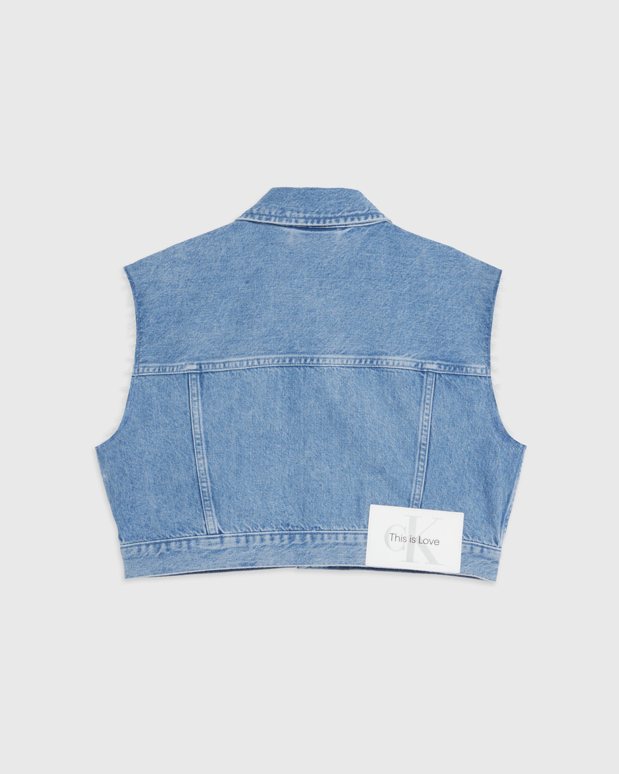 Calvin klein denim vest 2025
