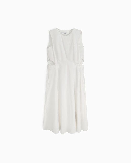 OPEN BACK MIDI DRESS
