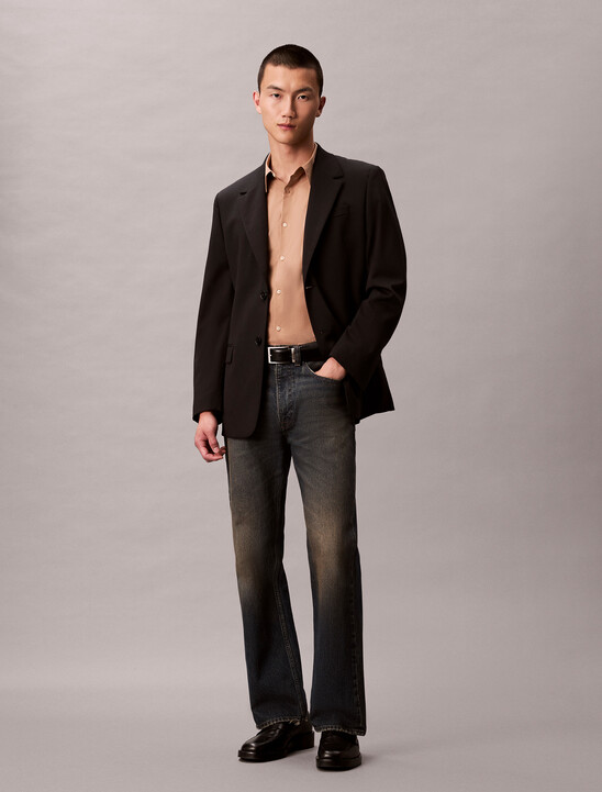 Slim Stretch Poplin Shirt